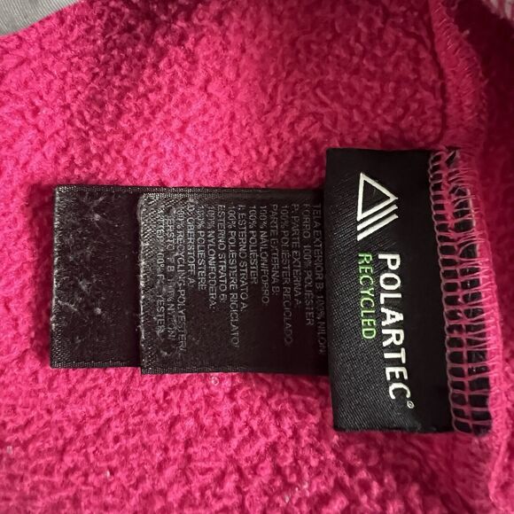 The North Face Denali Pink Gray Polartec Fleece Womens Zip Up Jacket - Picture 5 of 5